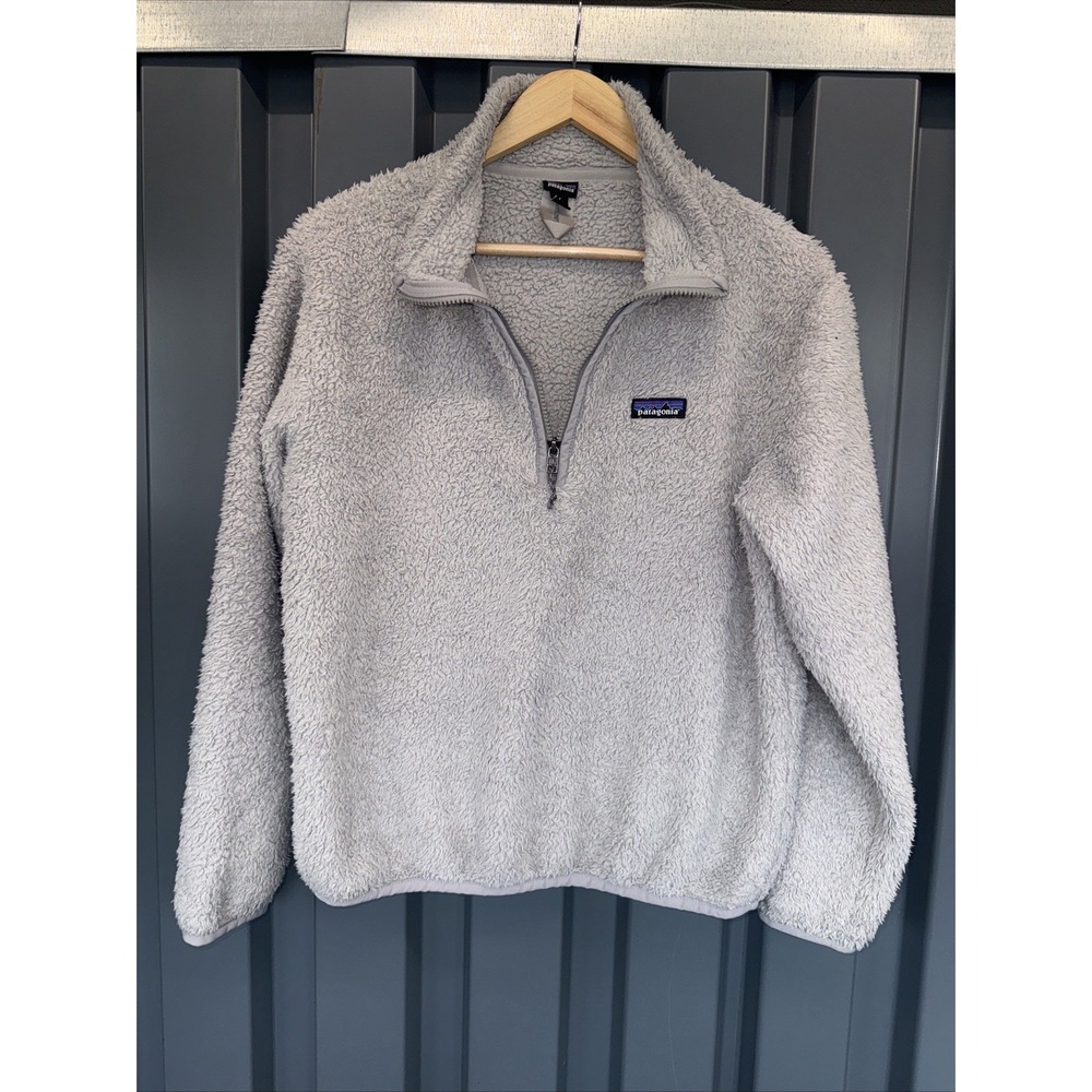 Patagonia Los Gatos 1/4 Zip Fleece Pullover Sweatshirt Women's M